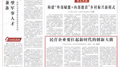 民营企业要扛起新时代的创新大旗